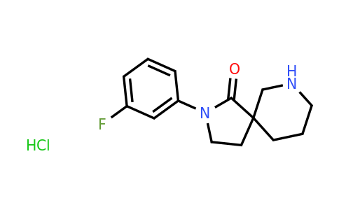 CAS 1203682-26-1 | 2-(3-Fluorophenyl)-2,7-diazaspiro[4.5]decan-1-one hydrochloride