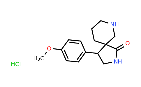 CAS 1203682-85-2 | 4-(4-Methoxyphenyl)-2,7-diazaspiro[4.5]decan-1-one hydrochloride