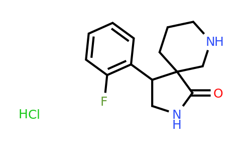 CAS 1203683-39-9 | 4-(2-Fluorophenyl)-2,7-diazaspiro[4.5]decan-1-one hydrochloride