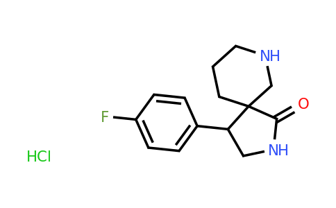CAS 1203684-28-9 | 4-(4-Fluorophenyl)-2,7-diazaspiro[4.5]decan-1-one hydrochloride