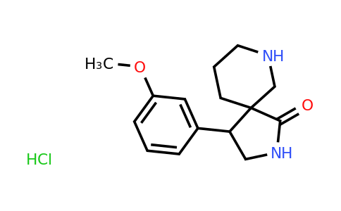 CAS 1203684-55-2 | 4-(3-Methoxyphenyl)-2,7-diazaspiro[4.5]decan-1-one hydrochloride