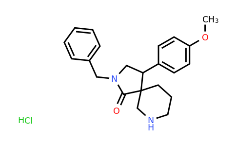 CAS 1203684-80-3 | 2-Benzyl-4-(4-methoxyphenyl)-2,7-diazaspiro[4.5]decan-1-one hydrochloride