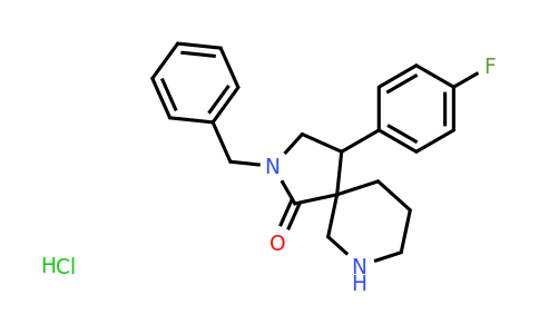 CAS 1203686-04-7 | 2-Benzyl-4-(4-fluorophenyl)-2,7-diazaspiro[4.5]decan-1-one hydrochloride