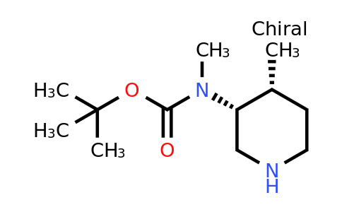 CAS 1206824-89-6 | Tert-butyl methyl((3R,4R)-4-methylpiperidin-3-YL)carbamate