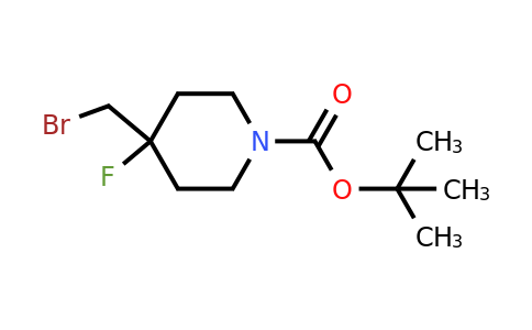 CAS 1207176-24-6 | tert-butyl 4-(bromomethyl)-4-fluoropiperidine-1-carboxylate
