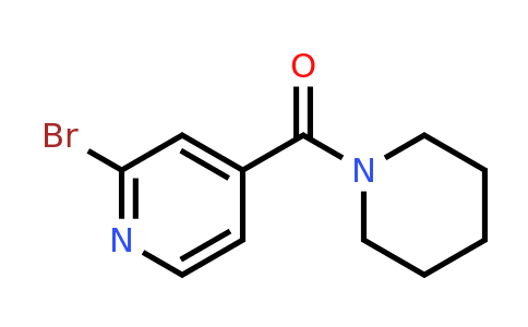 CAS 1209458-61-6 | (2-Bromopyridin-4-YL)(piperidin-1-YL)methanone