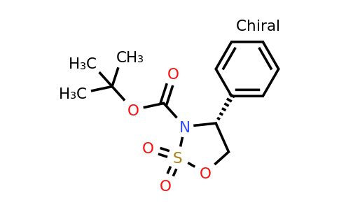 CAS 1209467-60-6 | tert-butyl (4R)-2,2-dioxo-4-phenyl-1,2λ⁶,3-oxathiazolidine-3-carboxylate