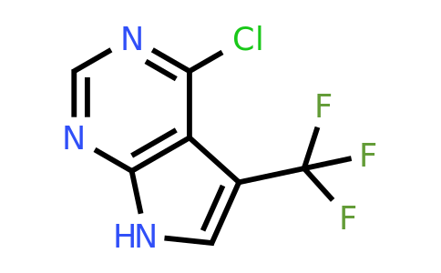 CAS 1211520-73-8 | 4-chloro-5-(trifluoromethyl)-7H-pyrrolo[2,3-d]pyrimidine
