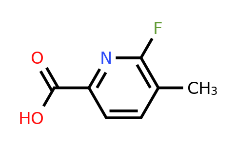 CAS 1211524-30-9 | 6-Fluoro-5-methylpicolinic acid