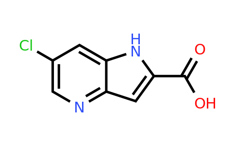 CAS 1211530-05-0 | 6-chloro-1H-pyrrolo[3,2-b]pyridine-2-carboxylic acid