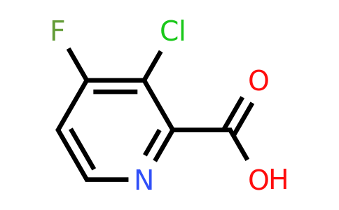 CAS 1211583-93-5 | 3-Chloro-4-fluoropyridine-2-carboxylic acid