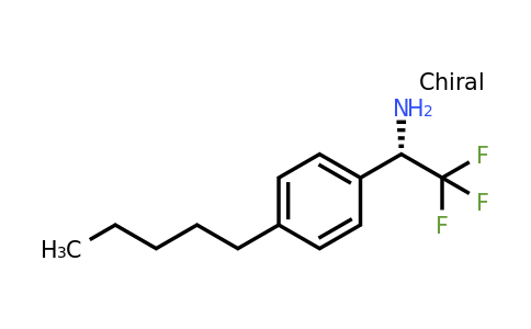 CAS 1212802-95-3 | (1S)-2,2,2-Trifluoro-1-(4-pentylphenyl)ethylamine