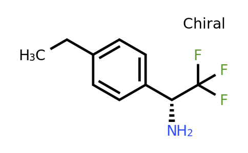 CAS 1212882-08-0 | (1R)-1-(4-Ethylphenyl)-2,2,2-trifluoroethylamine