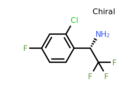 CAS 1212915-61-1 | (1S)-1-(2-Chloro-4-fluorophenyl)-2,2,2-trifluoroethylamine