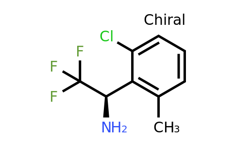 CAS 1212924-13-4 | (1R)-1-(6-Chloro-2-methylphenyl)-2,2,2-trifluoroethylamine