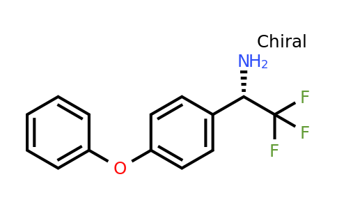 CAS 1212932-38-1 | (1S)-2,2,2-Trifluoro-1-(4-phenoxyphenyl)ethylamine