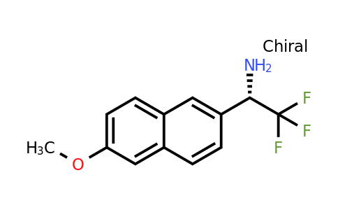 CAS 1213085-34-7 | (1S)-2,2,2-Trifluoro-1-(6-methoxy(2-naphthyl))ethylamine