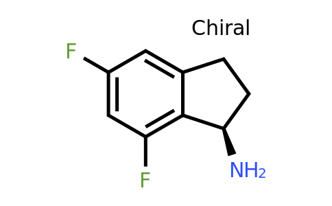 CAS 1213103-82-2 | (1R)-5,7-Difluoro-2,3-dihydro-1H-inden-1-amine