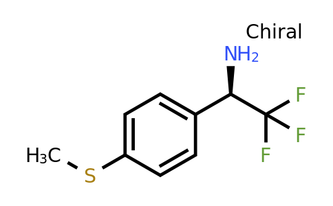 CAS 1213127-59-3 | (1R)-2,2,2-Trifluoro-1-(4-methylthiophenyl)ethylamine