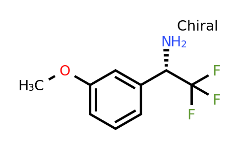 CAS 1213137-26-8 | (1S)-2,2,2-Trifluoro-1-(3-methoxyphenyl)ethylamine