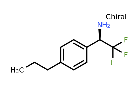 CAS 1213156-48-9 | (1R)-2,2,2-Trifluoro-1-(4-propylphenyl)ethylamine