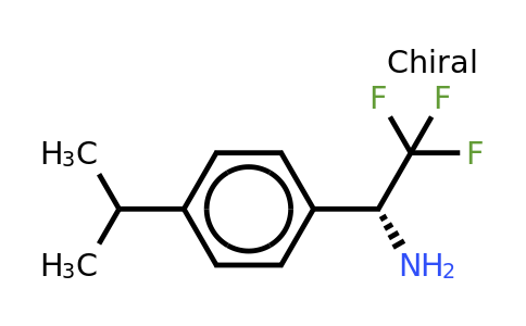 CAS 1213173-50-2 | (1R)-2,2,2-Trifluoro-1-[4-(methylethyl)phenyl]ethylamine