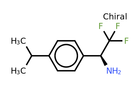 CAS 1213196-89-4 | (1S)-2,2,2-Trifluoro-1-[4-(methylethyl)phenyl]ethylamine