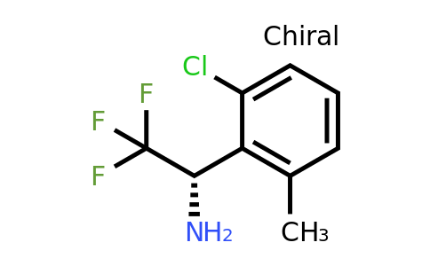 CAS 1213197-42-2 | (1S)-1-(6-Chloro-2-methylphenyl)-2,2,2-trifluoroethylamine