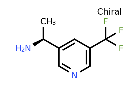 CAS 1213342-93-8 | (1S)-1-[5-(Trifluoromethyl)(3-pyridyl)]ethylamine