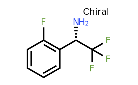 CAS 1213370-95-6 | (1S)-2,2,2-Trifluoro-1-(2-fluorophenyl)ethylamine