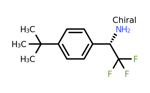 CAS 1213378-66-5 | (1S)-1-[4-(Tert-butyl)phenyl]-2,2,2-trifluoroethylamine