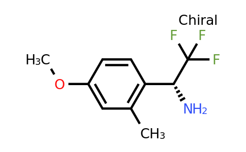 CAS 1213384-59-8 | (1R)-2,2,2-Trifluoro-1-(4-methoxy-2-methylphenyl)ethylamine
