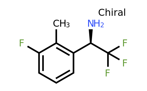 CAS 1213394-32-1 | (1R)-2,2,2-Trifluoro-1-(3-fluoro-2-methylphenyl)ethylamine