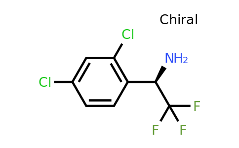CAS 1213484-24-2 | (1R)-1-(2,4-Dichlorophenyl)-2,2,2-trifluoroethylamine