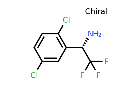 CAS 1213493-91-4 | (1S)-1-(2,5-Dichlorophenyl)-2,2,2-trifluoroethylamine