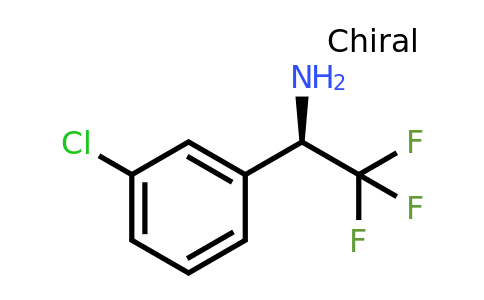 CAS 1213627-66-7 | (1R)-1-(3-Chlorophenyl)-2,2,2-trifluoroethylamine