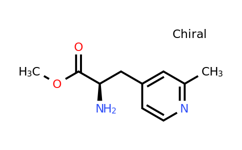CAS 1213642-26-2 | methyl (2R)-2-amino-3-(2-methyl-4-pyridyl)propanoate