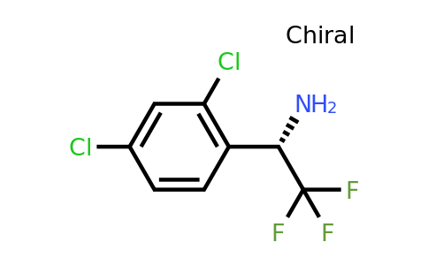 CAS 1213646-56-0 | (1S)-1-(2,4-Dichlorophenyl)-2,2,2-trifluoroethylamine