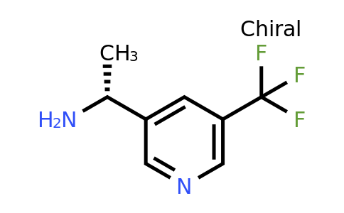 CAS 1213828-18-2 | (1R)-1-[5-(Trifluoromethyl)(3-pyridyl)]ethylamine
