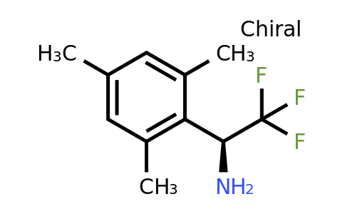 CAS 1213876-21-1 | (1S)-2,2,2-Trifluoro-1-(2,4,6-trimethylphenyl)ethylamine