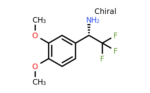 CAS 1213893-62-9 | (1S)-1-(3,4-Dimethoxyphenyl)-2,2,2-trifluoroethylamine