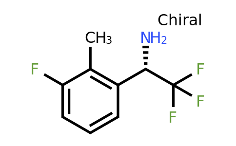 CAS 1213938-07-8 | (1S)-2,2,2-Trifluoro-1-(3-fluoro-2-methylphenyl)ethylamine