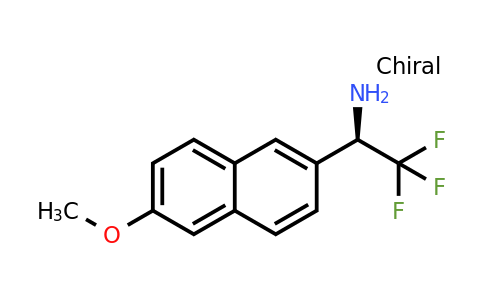 CAS 1213946-76-9 | (1R)-2,2,2-Trifluoro-1-(6-methoxy(2-naphthyl))ethylamine