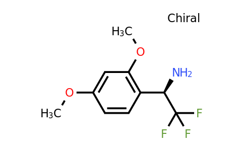 CAS 1213959-13-7 | (1R)-1-(2,4-Dimethoxyphenyl)-2,2,2-trifluoroethylamine