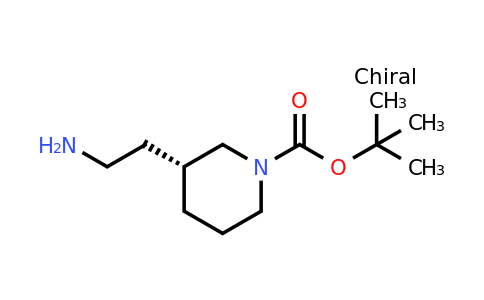 CAS 1217629-55-4 | tert-butyl (3R)-3-(2-aminoethyl)piperidine-1-carboxylate