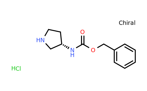 CAS 1217631-74-7 | benzyl N-[(3S)-pyrrolidin-3-yl]carbamate hydrochloride