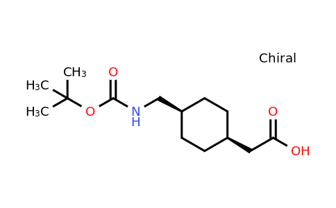 CAS 1217639-24-1 | cis-2-[4-[(tert-butoxycarbonylamino)methyl]cyclohexyl]acetic acid