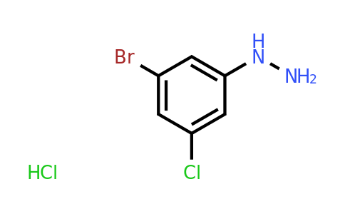 CAS 1220039-48-4 | (3-Bromo-5-chloro-phenyl)-hydrazine hydrochloride