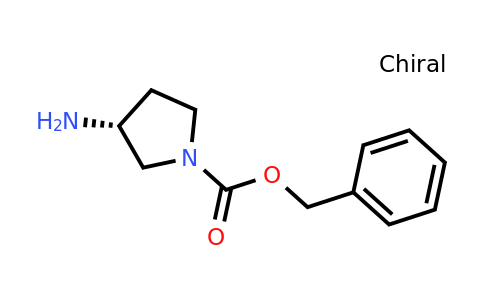 CAS 122536-73-6 | benzyl (3R)-3-aminopyrrolidine-1-carboxylate