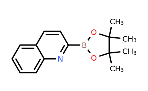 CAS 1226995-21-6 | 2-(4,4,5,5-Tetramethyl-1,3,2-dioxaborolan-2-YL)quinoline